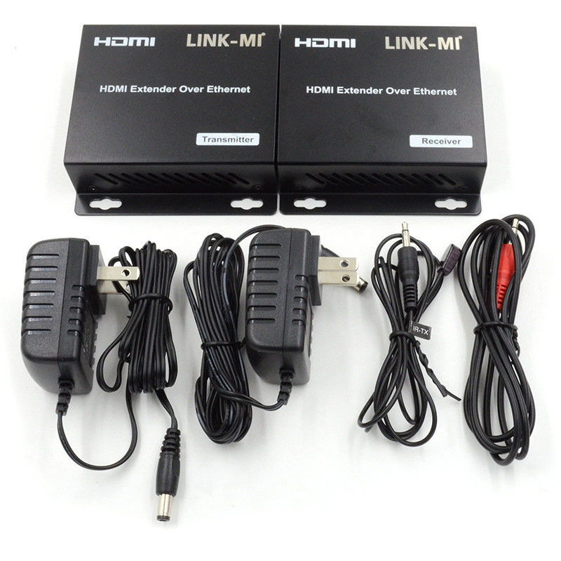 120M HDMI এক্সটেন্ডার এভি ওভার আইপি 1080P ইনফ্রারেড সাপোর্ট পয়েন্ট সহ অনেক অনেক ক্যাসকেডিং