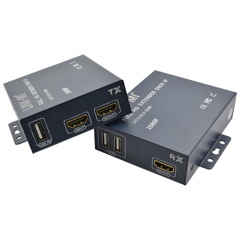 200 এম 1080 পি এইচডিএমআই কেভিএম এক্সটেন্ডারhdmi এইচডিএমআই ওভার টিসিপি / আইপি লুপ আউট পয়েন্ট থেকে মাল্টি পয়েন্ট সহ