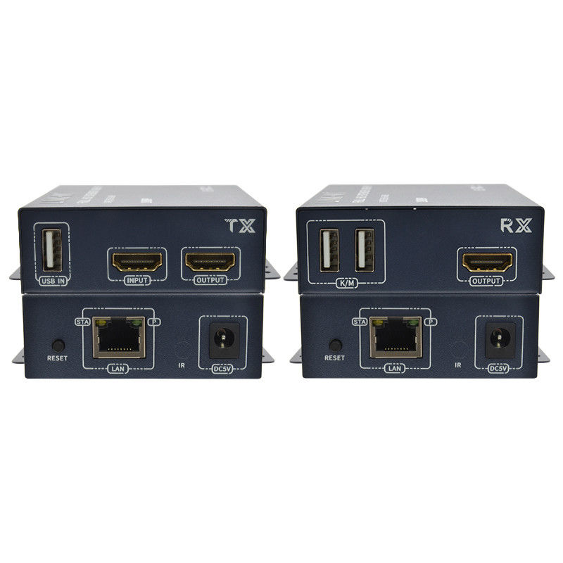 200 এম 1080 পি এইচডিএমআই কেভিএম এক্সটেন্ডারhdmi এইচডিএমআই ওভার টিসিপি / আইপি লুপ আউট পয়েন্ট থেকে মাল্টি পয়েন্ট সহ