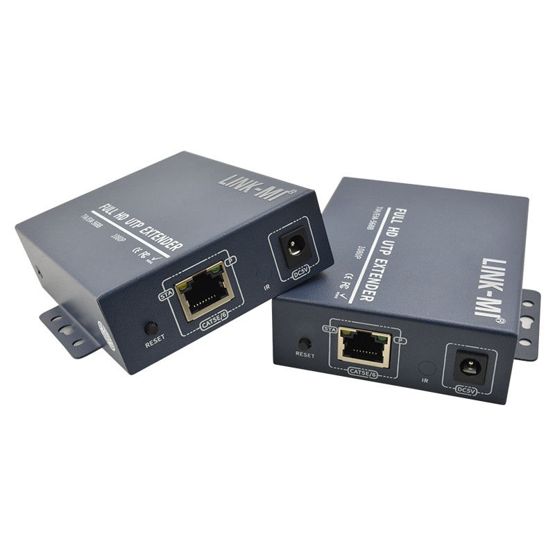 আইআর ফাংশন ইউটিপি এক্সটেন্ডার সহ 1080P 120M HDMI ওভার Cat5E Cat6 ভিডিও এক্সটেন্ডার ক্যাবল