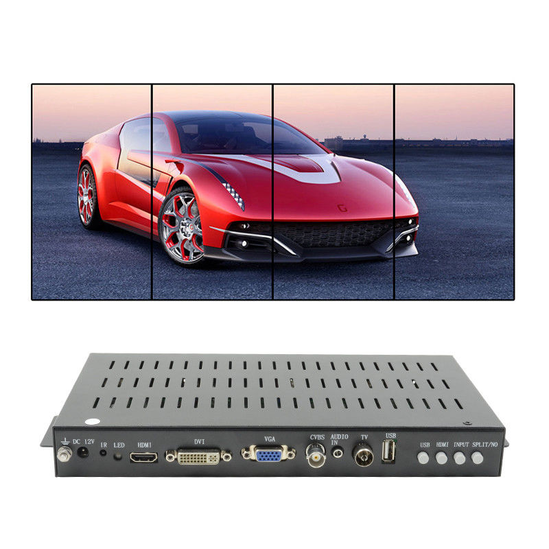 2X2 1X2 1X3 এইচডিএমআই ভিডিও ওয়াল কন্ট্রোলার 1x4 1080P 90 ডিগ্রি ঘূর্ণন প্রতিকৃতি প্রদর্শনের জন্য