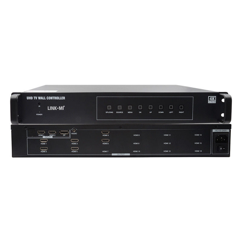 2X3 এইচডিএমআই ভিডিও ওয়াল কন্ট্রোলার 4K 1x4 1X3 1X2 টিভি ওয়াল প্রসেসর 6 টি ডিসপ্লে জন্য