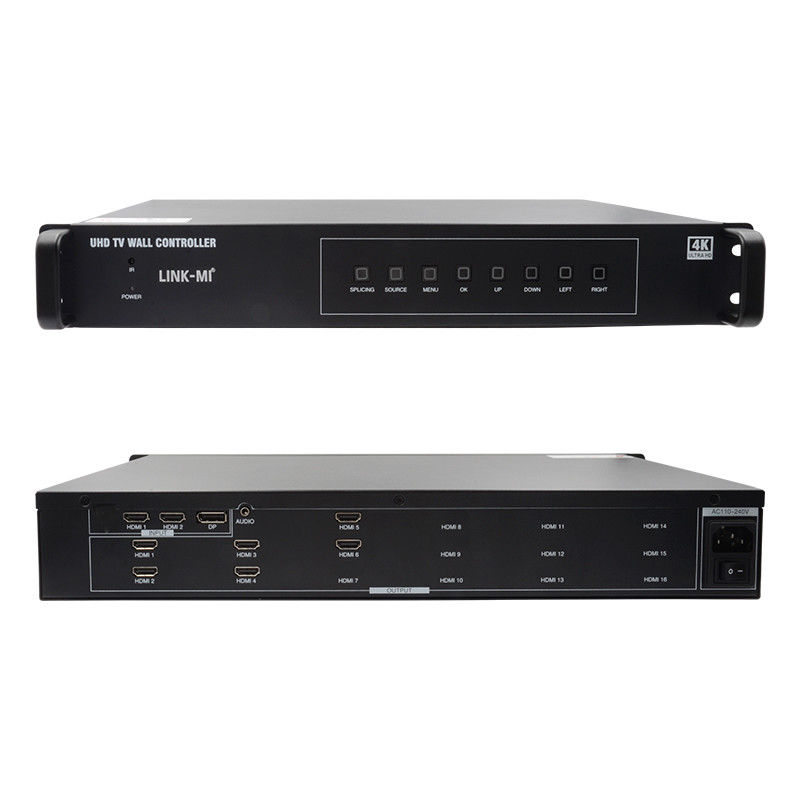 2X3 এইচডিএমআই ভিডিও ওয়াল কন্ট্রোলার 4K 1x4 1X3 1X2 টিভি ওয়াল প্রসেসর 6 টি ডিসপ্লে জন্য