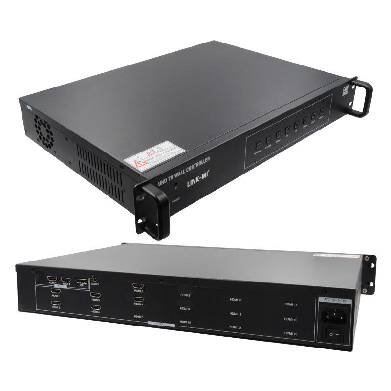 2X3 এইচডিএমআই ভিডিও ওয়াল কন্ট্রোলার 4K 1x4 1X3 1X2 টিভি ওয়াল প্রসেসর 6 টি ডিসপ্লে জন্য