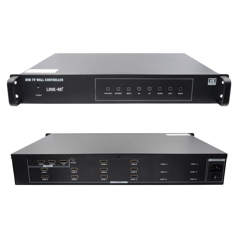 4K ভিডিও ওয়াল স্প্লিটার HDMI1 2x5 স্প্লাইসিং HDMI2.0 HDMI1.4 DP ইনপুট 4K@60Hz 4:4:4