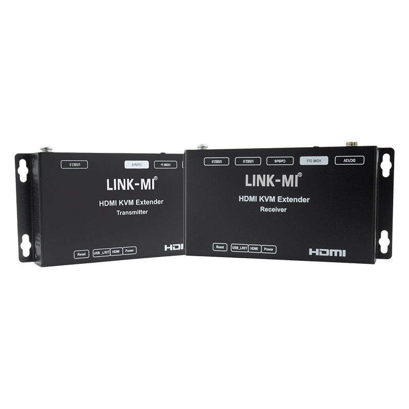 50M HDMI ইউএসবি কেভিএম এক্সটেন্ডার আপ 50m 100m সাপোর্ট ডুয়াল পিওসি ইউএসবি 20