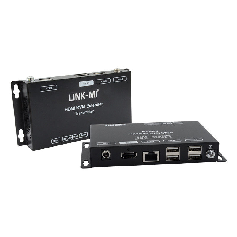 50M HDMI ইউএসবি কেভিএম এক্সটেন্ডার আপ 50m 100m সাপোর্ট ডুয়াল পিওসি ইউএসবি 20