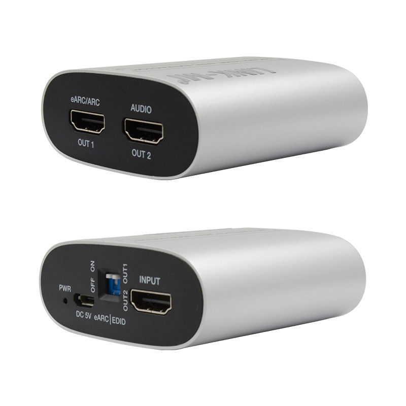 18Gbps HDMI এক্সট্র্যাক্টর এক্সট্র্যাক্টর 4K@60Hz CEC EDID HDMI EARC অডিও এক্সট্র্যাক্টর কনভার্টার