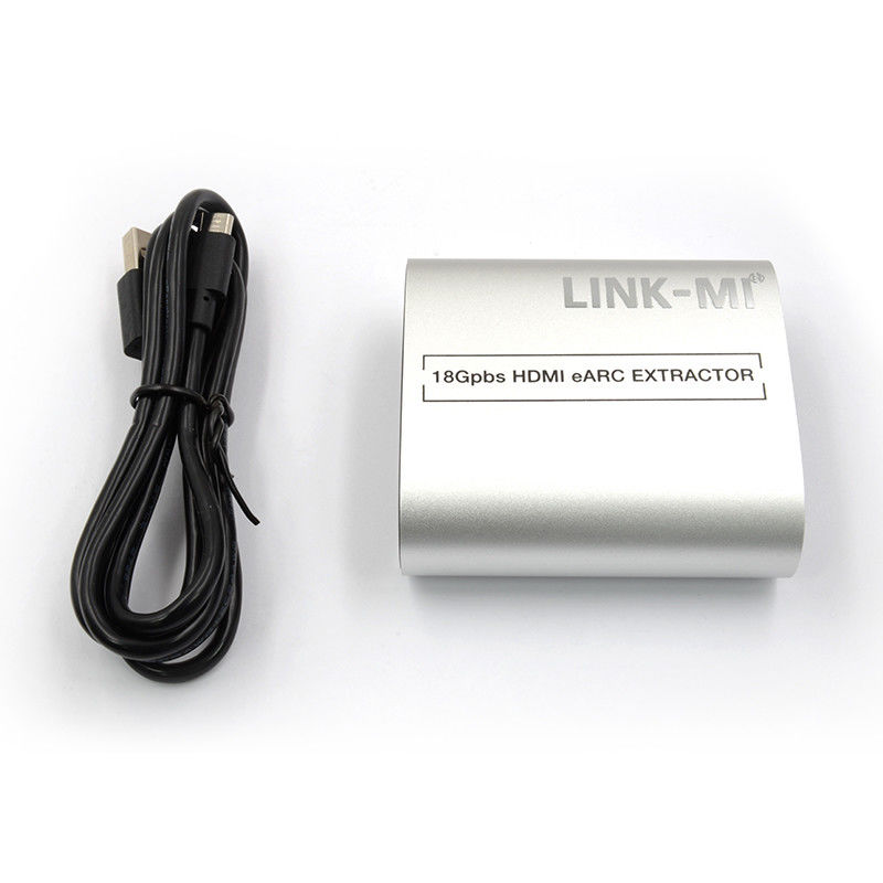 18Gbps HDMI এক্সট্র্যাক্টর এক্সট্র্যাক্টর 4K@60Hz CEC EDID HDMI EARC অডিও এক্সট্র্যাক্টর কনভার্টার