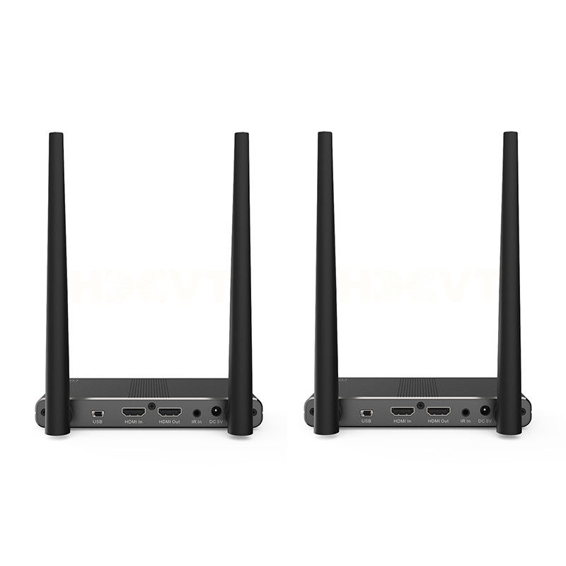 100 মিটার এক্সটেন্ডার HDMI ওভার ওয়্যারলেস এক্সটেন্ডার সমর্থন পয়েন্ট মাল্টিকাস্ট পর্যন্ত 4 রিসিভার