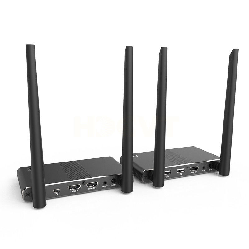 100 মিটার এক্সটেন্ডার HDMI ওভার ওয়্যারলেস এক্সটেন্ডার সমর্থন পয়েন্ট মাল্টিকাস্ট পর্যন্ত 4 রিসিভার