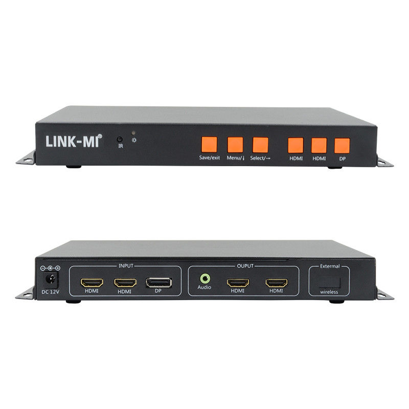 ফোন স্ক্রিন HDMI ভিডিও ওয়াল কন্ট্রোলার 90 180 270 ডিগ্রি ঘূর্ণন HDMI মাল্টি উইন্ডো প্রসেসর