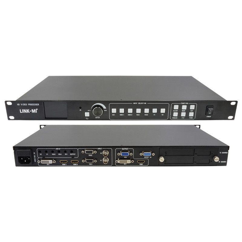 480i/P 576i/P HDMI ভিডিও ওয়াল কন্ট্রোলার 7 ইন 3 আউট LED ভিডিও প্রসেসর