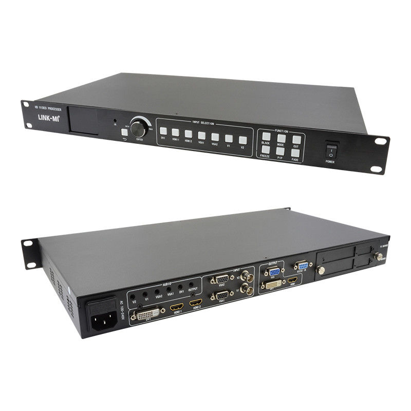 480i/P 576i/P HDMI ভিডিও ওয়াল কন্ট্রোলার 7 ইন 3 আউট LED ভিডিও প্রসেসর