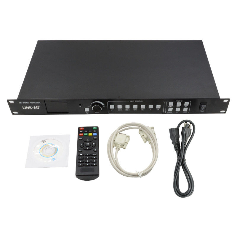 480i/P 576i/P HDMI ভিডিও ওয়াল কন্ট্রোলার 7 ইন 3 আউট LED ভিডিও প্রসেসর