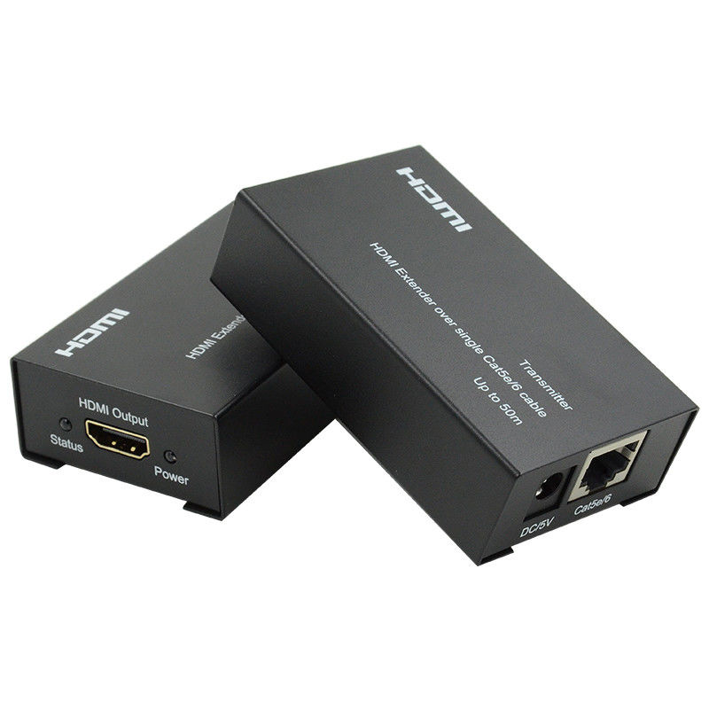 1080i এসডিআই এক্সটেন্ডার 50 মি HDMI ওভার Cat6 Cat5eCable EDID ফাংশন সমর্থন সহ 1080P