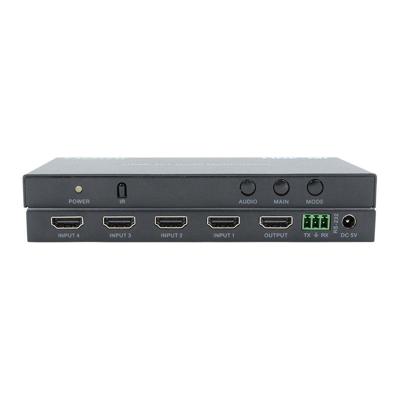উচ্চ পারফরম্যান্স HDMI 4x1 কোয়াড মাল্টি ভিউয়ার HDMI 1.4b HDCP 1.4 এবং DVI সামঞ্জস্য