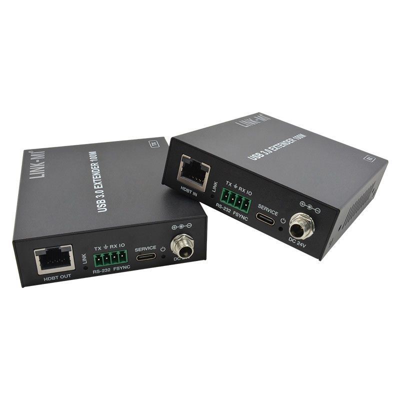 এসি 100-240V 50/60Hz ইনপুট ইউএসবি 3.0 এক্সটেন্ডার 100m গতি এবং স্থিতিশীল সংযোগ
